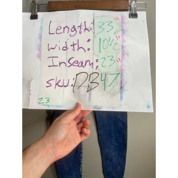 FP Movement By Free People Blue Washed Leggings XS High Rise Athletic Casual - Picture 4 of 9